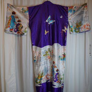 Beautiful Japanese Butterfly Traditional Kimono - Japan Import, Made in Japan